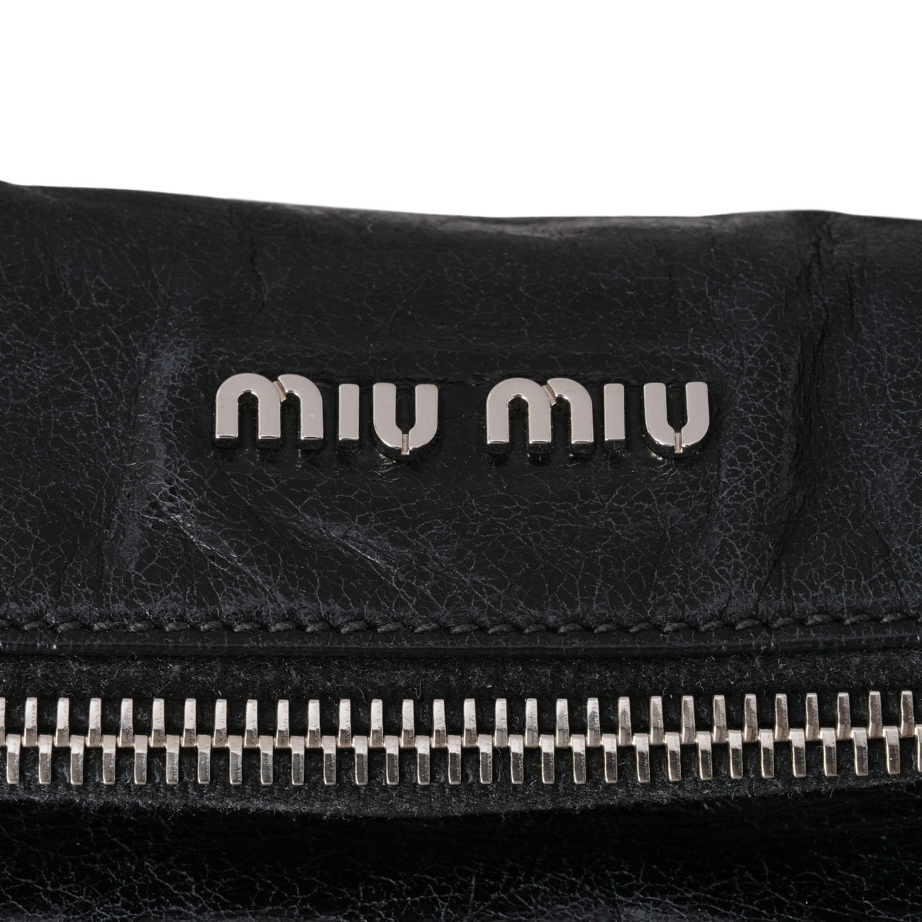 MIU MIU(USED)미우미우 RT0365 레더 투웨이백